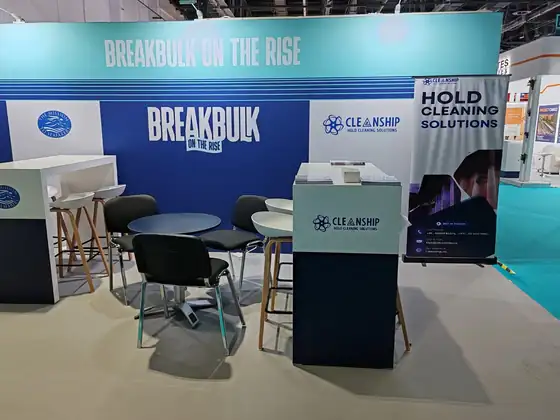 Cleanship stand at Breakbulk Middle East 2025, Dubai World Trade Centre (2 of 28)