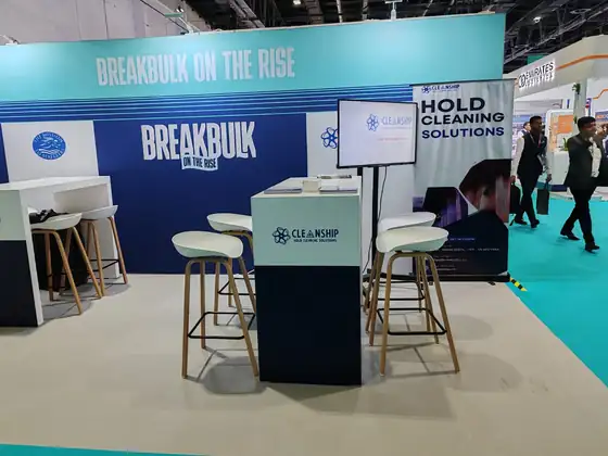 Cleanship stand at Breakbulk Middle East 2025, Dubai World Trade Centre (3 of 28)