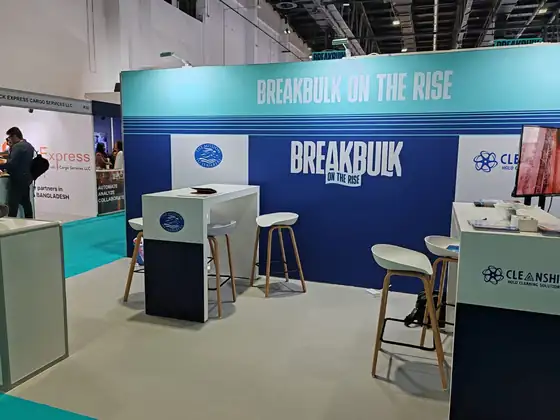 Cleanship stand at Breakbulk Middle East 2025, Dubai World Trade Centre (4 of 28)