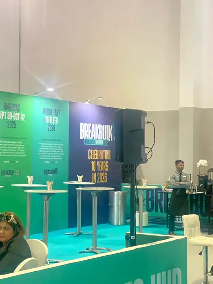 Cleanship stand at Breakbulk Middle East 2025, Dubai World Trade Centre (16 of 28)