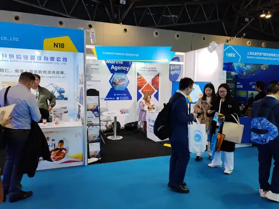 Cleanship Marine Services FZE stand N19 at World Breakbulk Expo 2025, Shanghai (7 of 14)