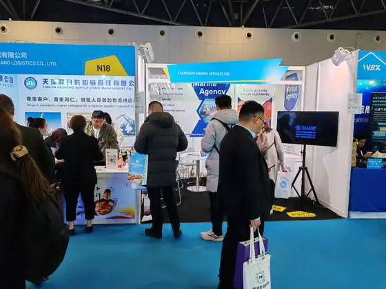 Cleanship Marine Services FZE stand N19 at World Breakbulk Expo 2025, Shanghai (8 of 14)