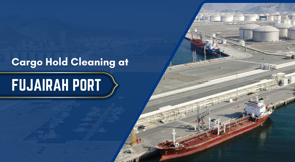 Cargo Hold Cleaning at Fujairah Port