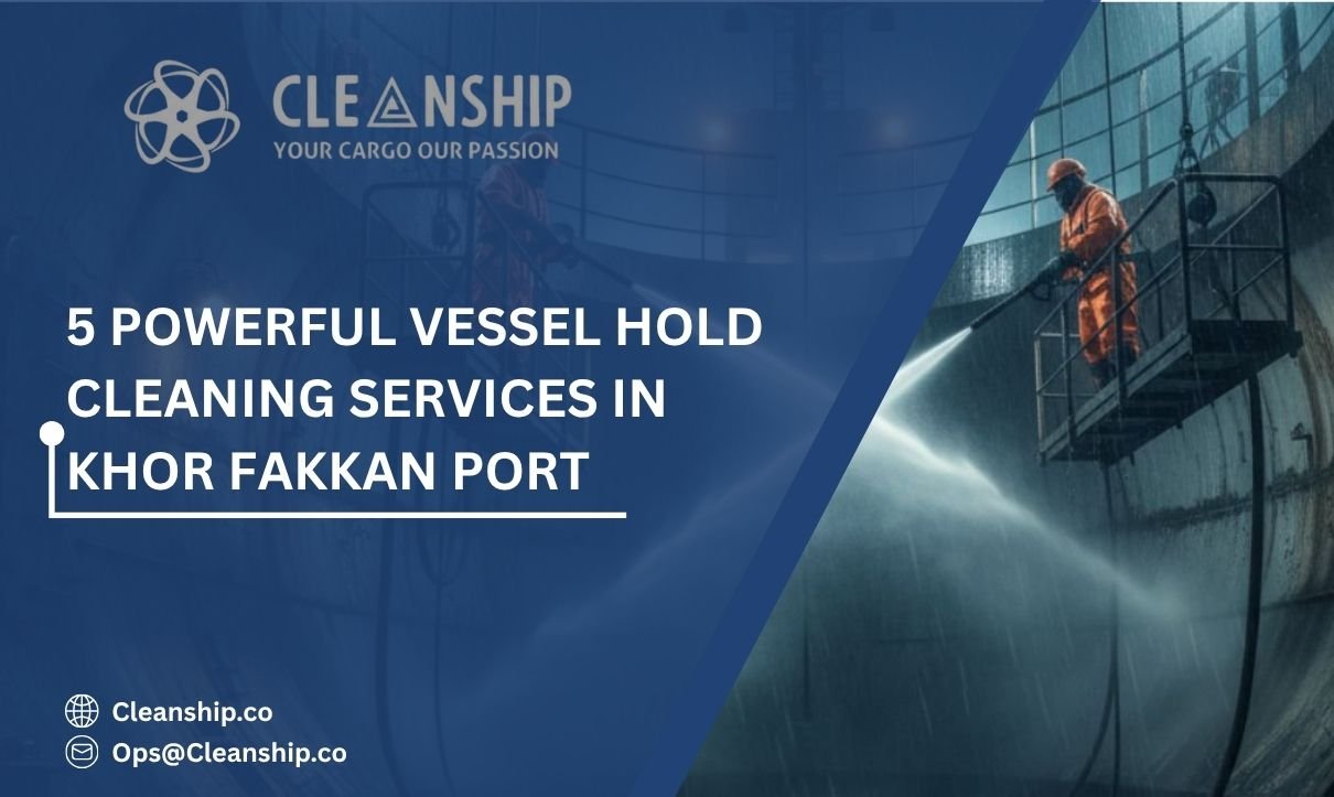 Oil tanker tank cleaning in Fujairah Port for safe and efficient operations
