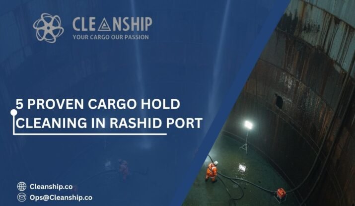 Cargo hold cleaning in Rashid Port improving cargo safety and vessel efficiency