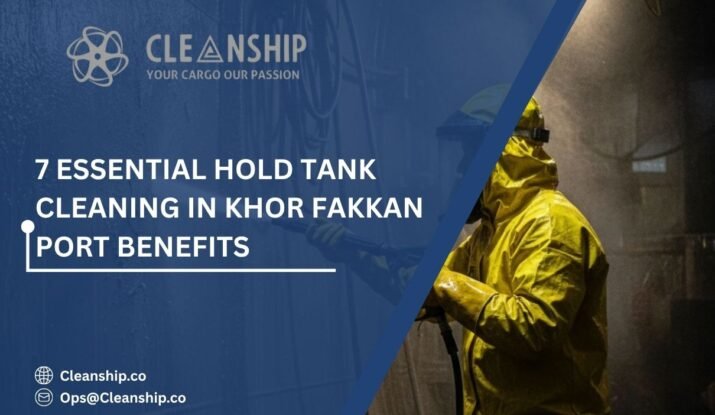 Bulk carrier hold cleaning in Khor Fakkan Port for safe and efficient cargo operations