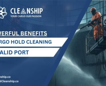 Cargo hold cleaning in Khalid Port ensuring cargo safety and efficient vessel operations