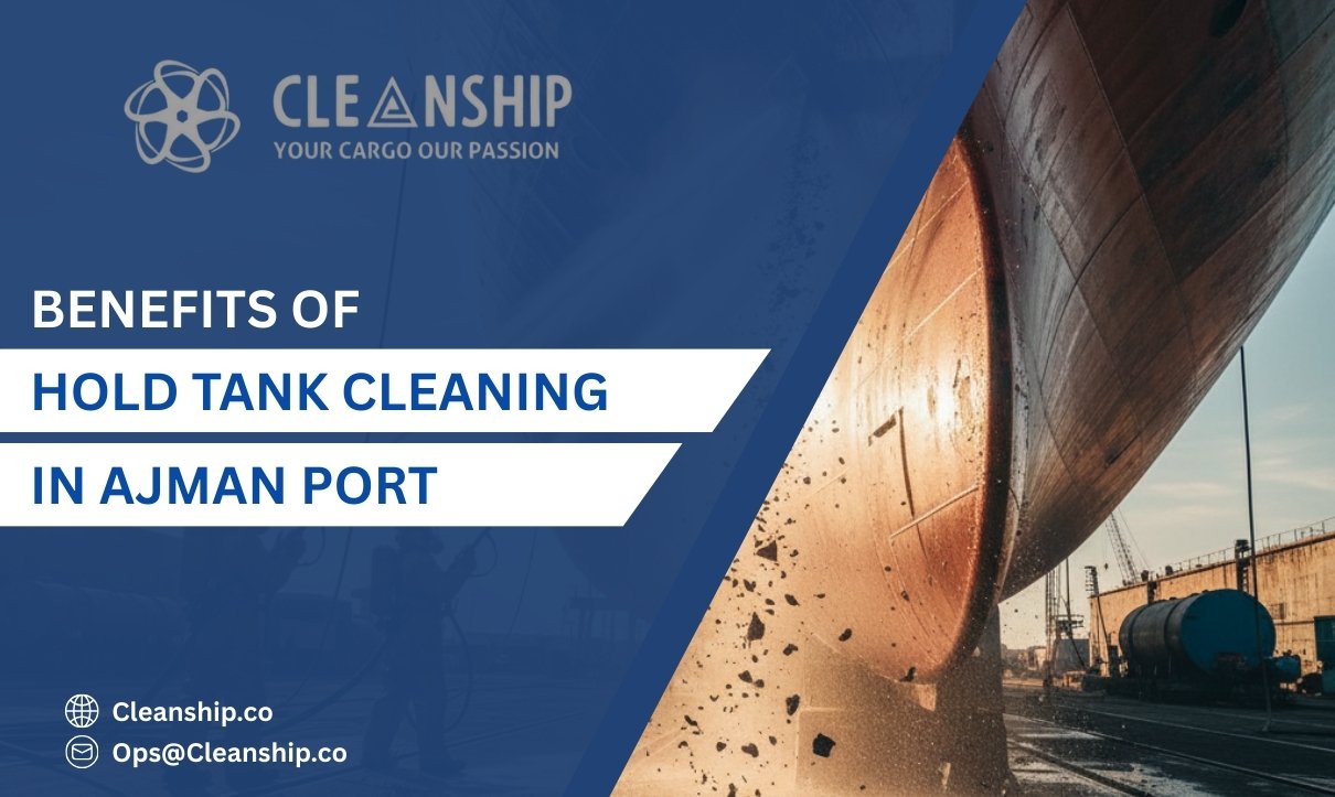 Hold tank cleaning services in Ajman Port