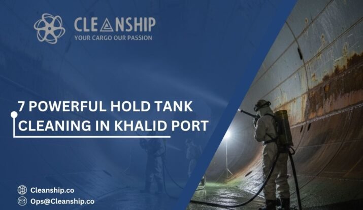 Hold tank cleaning in Khalid Port for safe and efficient operations
