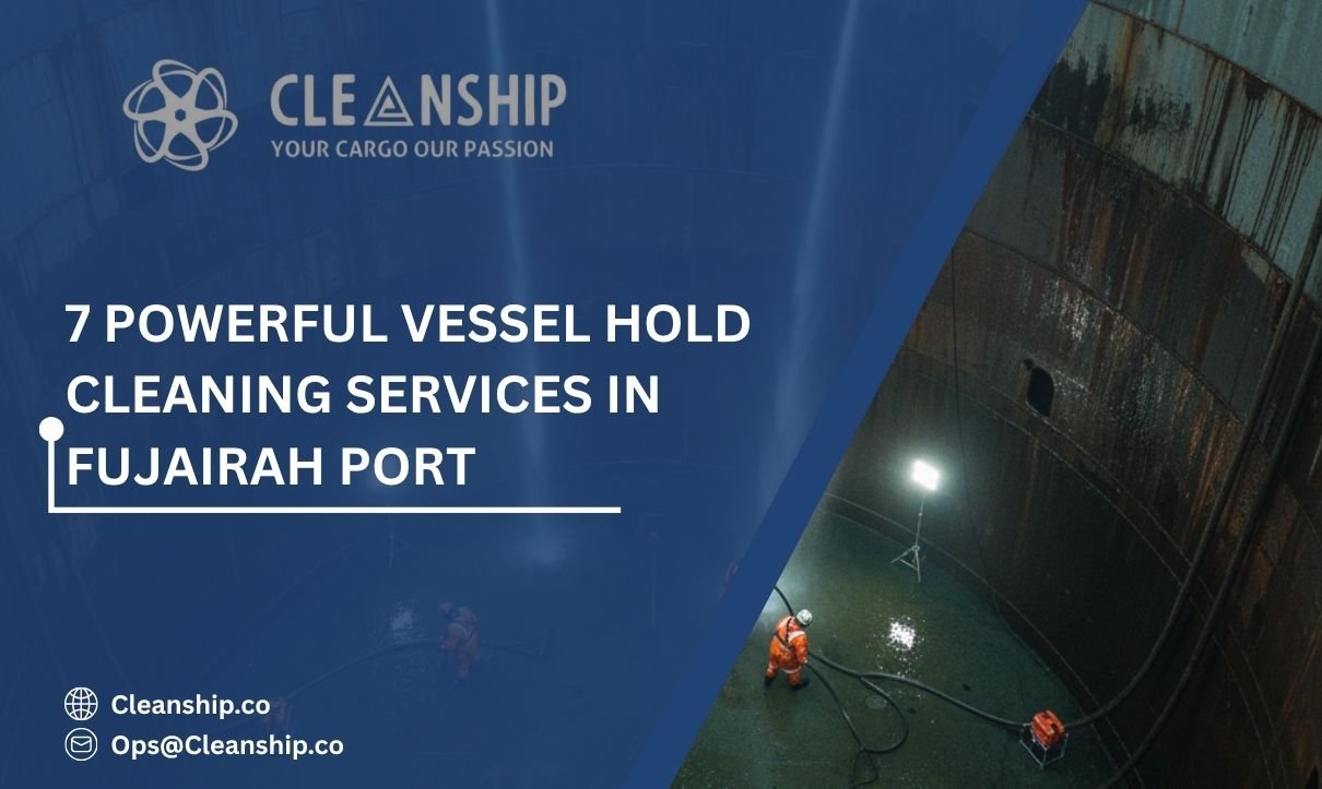 Hold tank cleaning in Fujairah Port for safe and efficient operations