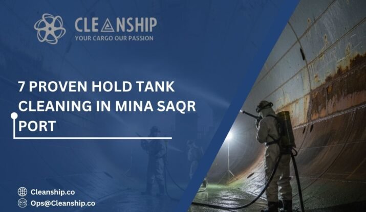 Hold tank cleaning in Mina Saqr Port for safe and efficient operations