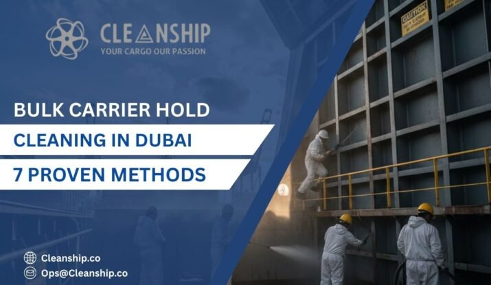 Bulk Carrier hold cleaning in Dubai operations