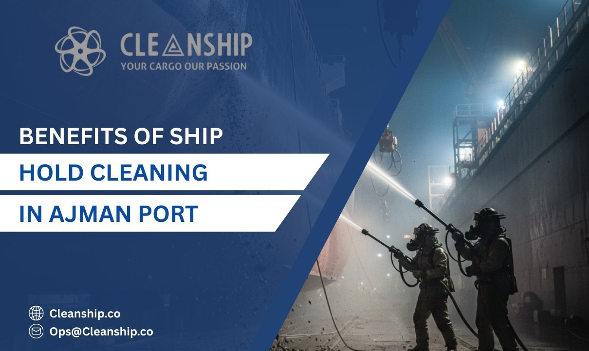 Ship hold cleaning services in Ajman Port