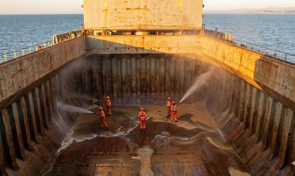 Hold Tank Cleaning in Abu Dhabi improving vessel safety