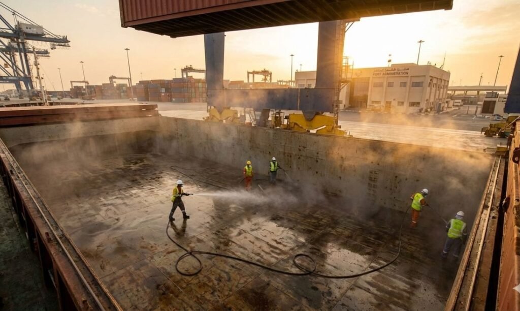 Expert Bulk Carrier Hold Cleaning Bulk Carrier Hold Cleaning in Dhor Al Fakkan