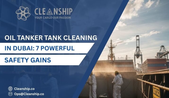 Oil Tanker Tank Cleaning in Dubai operations