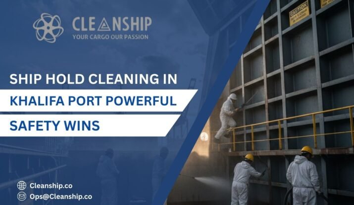 Ship Hold Cleaning in Khalifa Port for Safer Ships