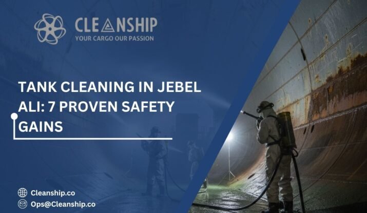 Tank cleaning in Jebel Ali Port for safe and efficient marine operations