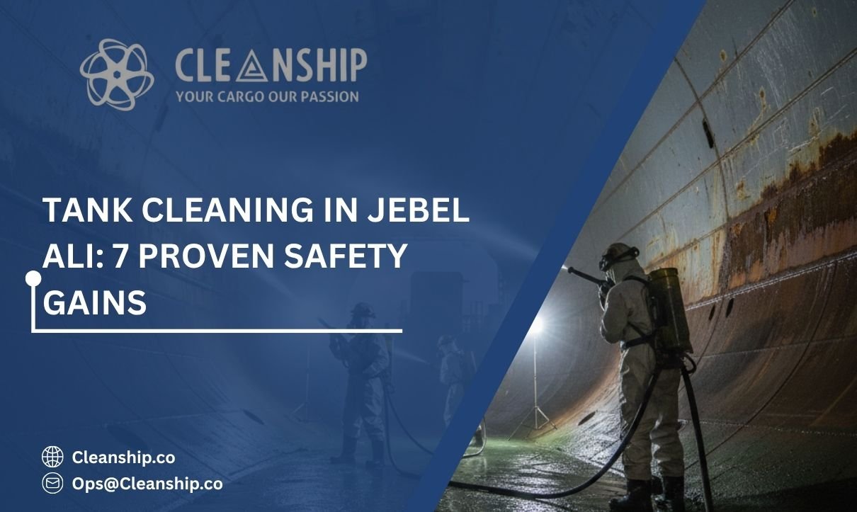 Tank cleaning in Jebel Ali Port for safe and efficient marine operations