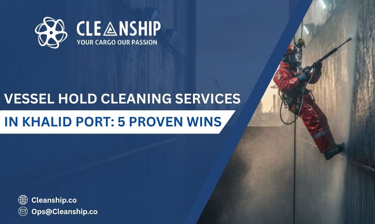 Ship hold cleaning in Khalid Port improving cargo safety and vessel efficiency