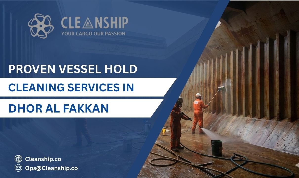 Vessel hold cleaning services in Dhor Al Fakkan port