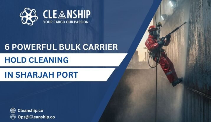 Oil tanker tank cleaning in Sharjah Port for safe and efficient operations