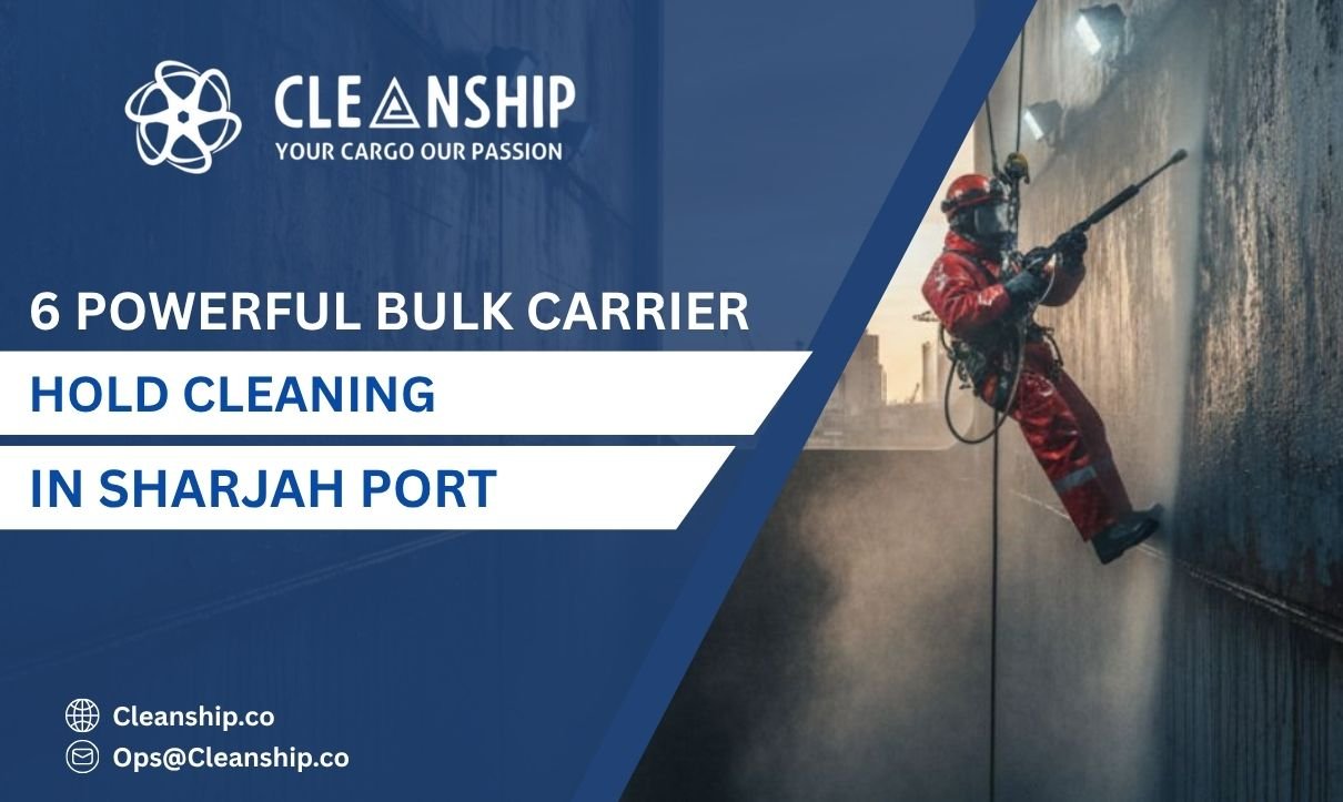 Oil tanker tank cleaning in Sharjah Port for safe and efficient operations