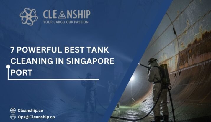 Tank cleaning in Singapore Port for safe and efficient marine operations