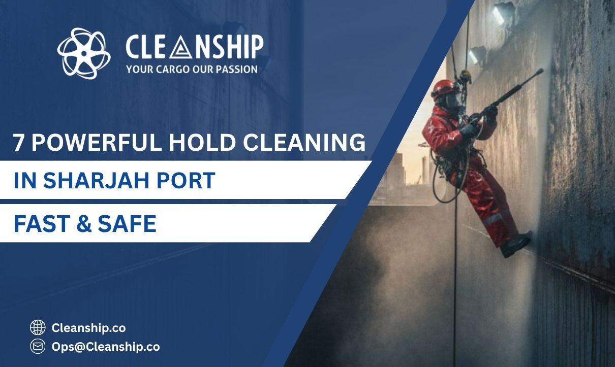 Hold cleaning in Sharjah Port for fast, safe, and efficient cargo operations