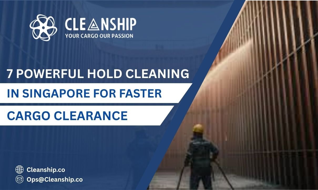 Hold cleaning in Singapore Port for faster and efficient cargo clearance