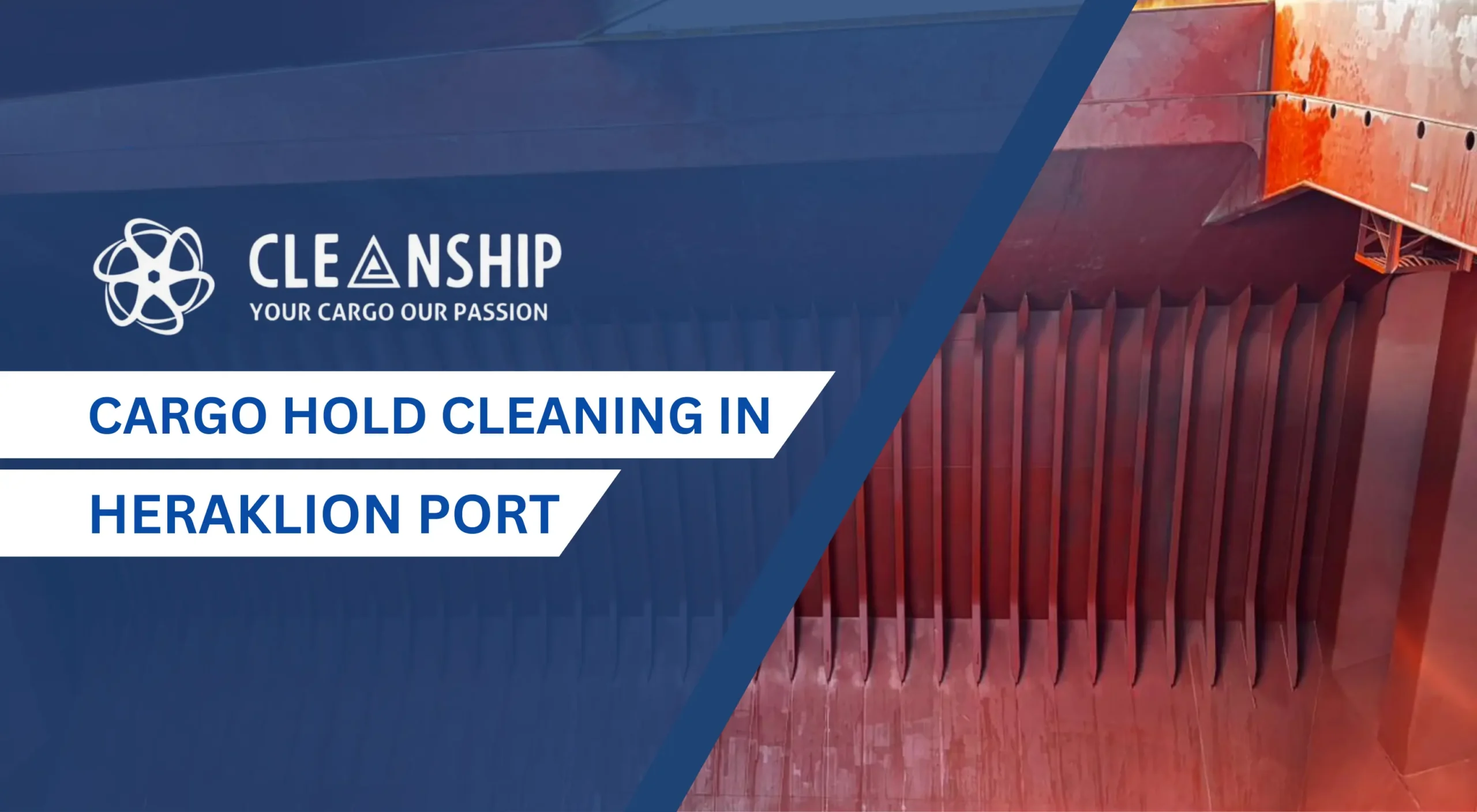 Cargo Hold Cleaning in Heraklion Port