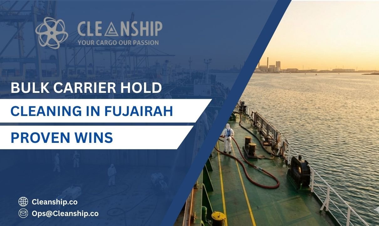 Bulk Carrier Hold Cleaning in Fujairah for Safety