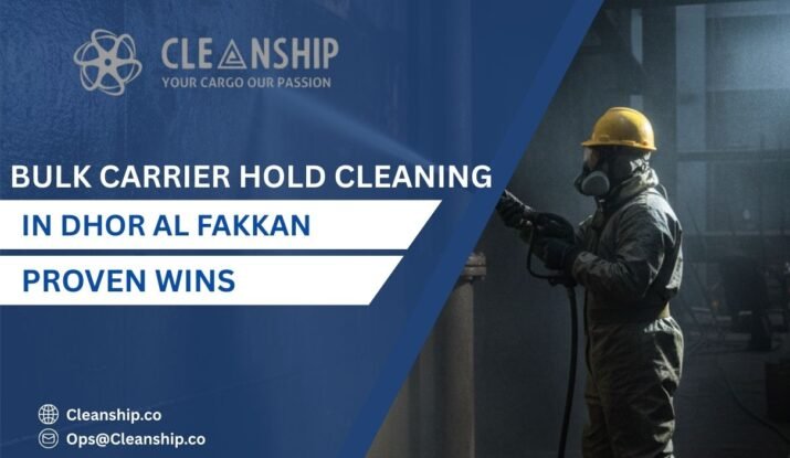 Bulk Carrier Hold Cleaning in Dhor Al Fakkan Safety