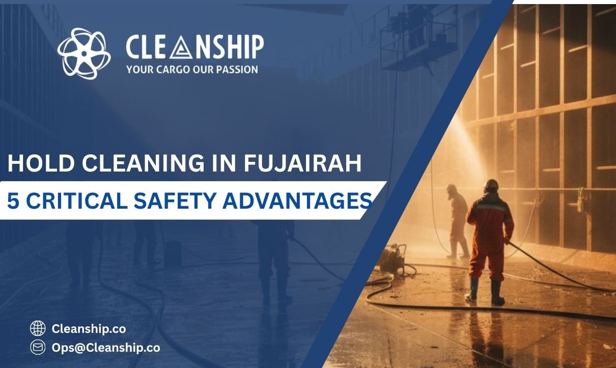 Hold cleaning in Fujairah Port for safe and efficient cargo operations