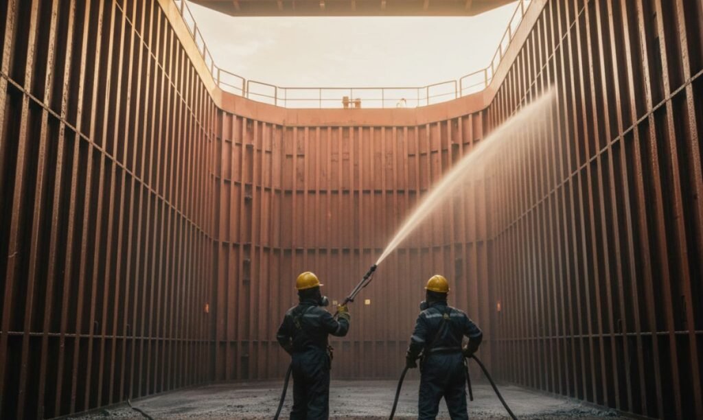 Hold Tank Cleaning in Athens Port