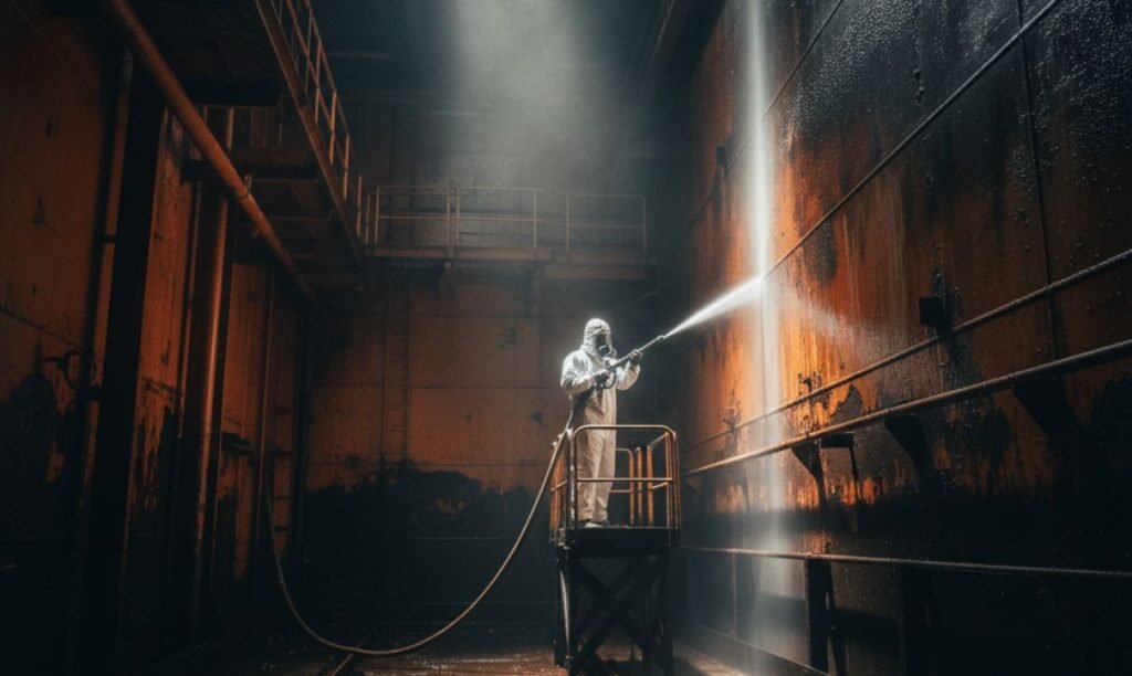 Ship Hold Cleaning in Chios