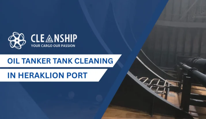 Oil Tanker Tank Cleaning in Heraklion Port