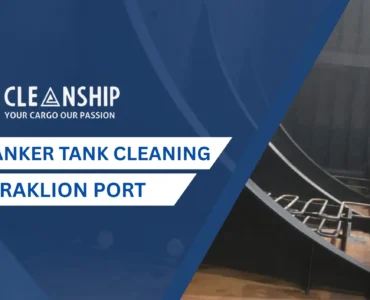 Oil Tanker Tank Cleaning in Heraklion Port