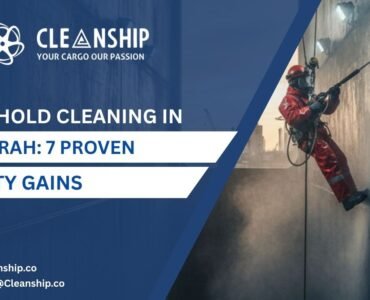 Ship hold cleaning in Fujairah Port for safe and efficient cargo operations