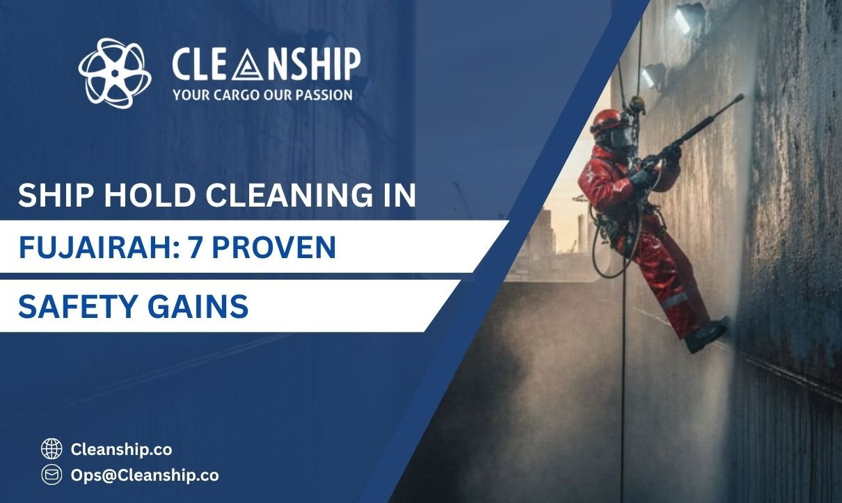 Ship hold cleaning in Fujairah Port for safe and efficient cargo operations