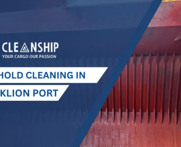 Hold Cleaning in Heraklion Port Ship Hold Cleaning in Heraklion Port
