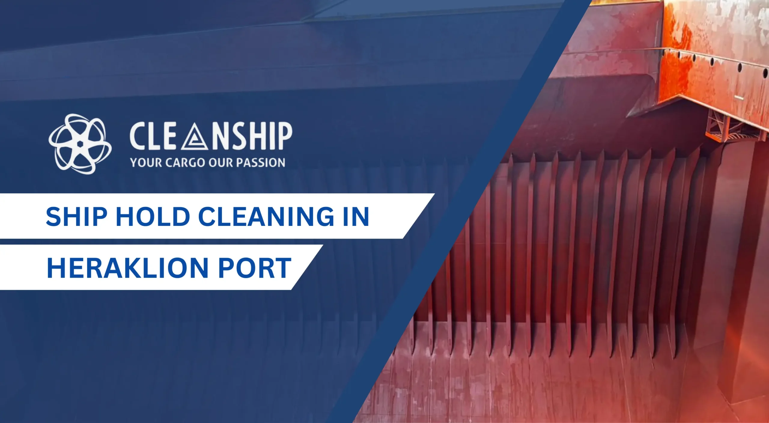 Ship Hold Cleaning in Heraklion Port