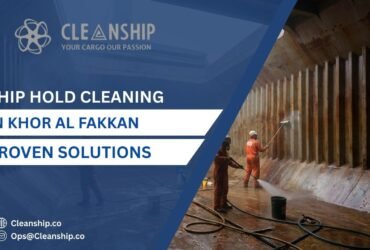 Ship hold cleaning in Khor Al Fakkan port operations