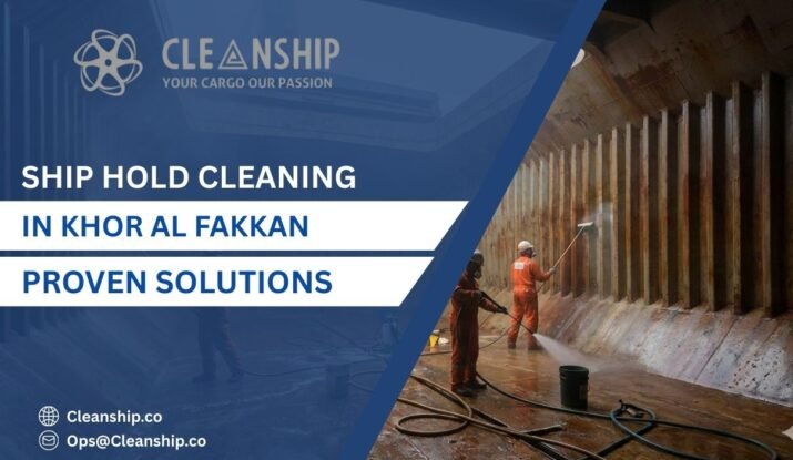 Ship hold cleaning in Khor Al Fakkan port operations
