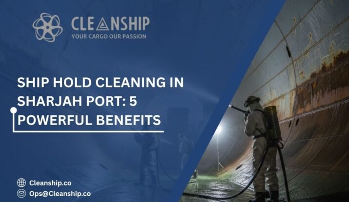 Ship hold cleaning in Sharjah Port for safe and efficient cargo operations