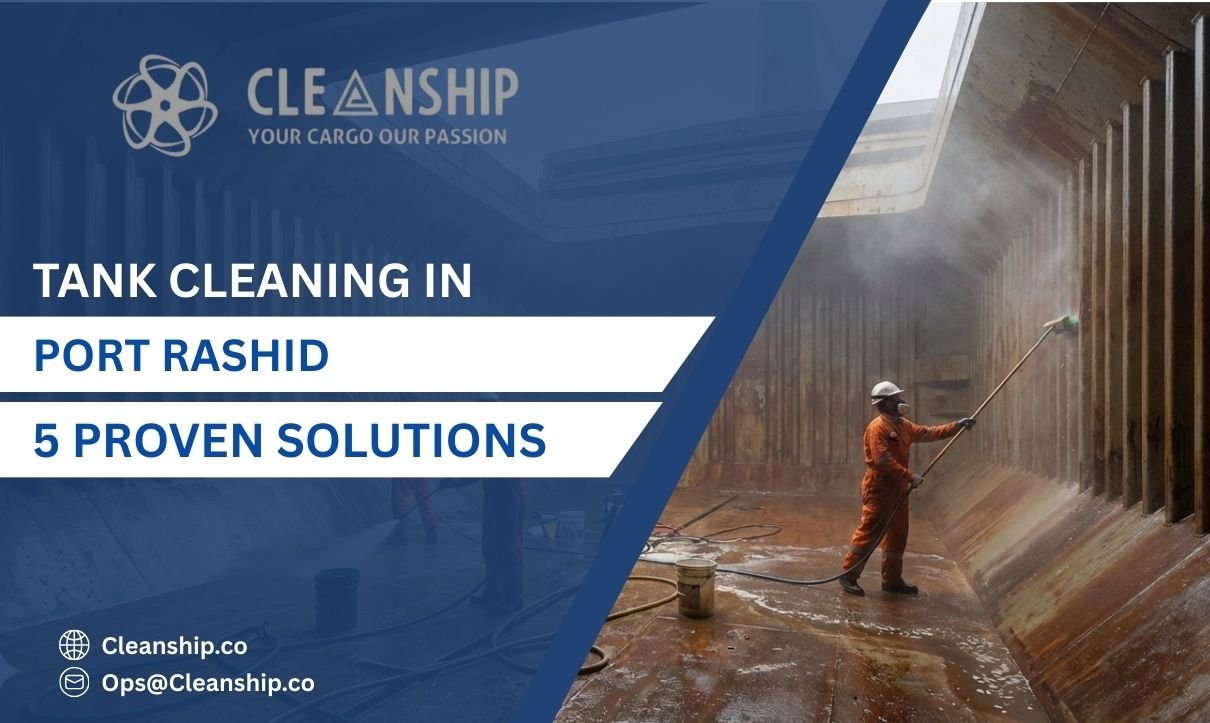 Tank Cleaning in Port Rashid for Safer Operations