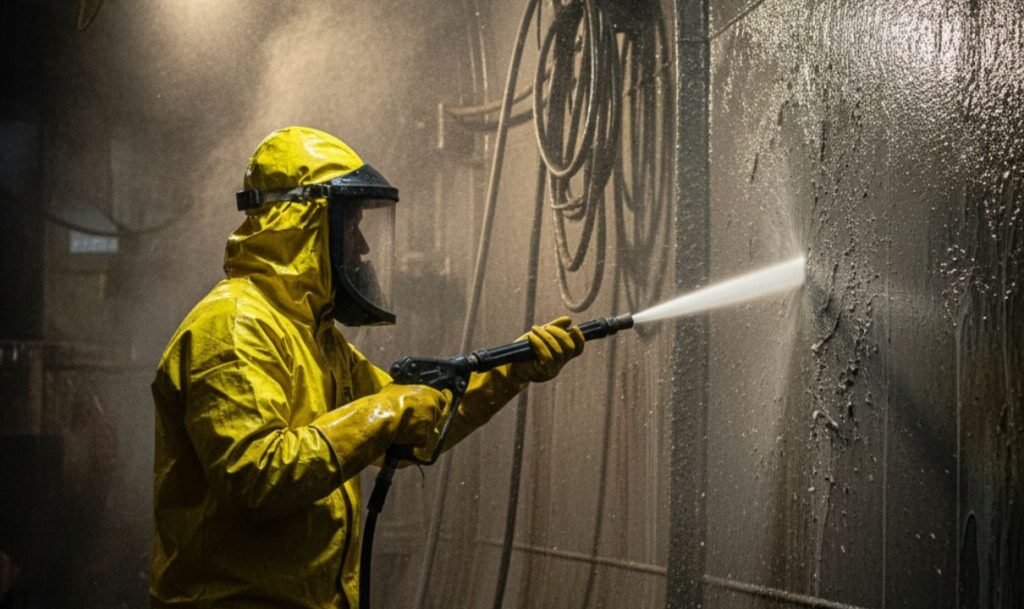 Vessel Hold Cleaning Services in Chios