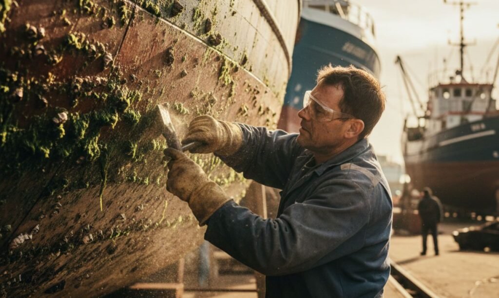 Hold Tank Cleaning in Al Khaimah Port