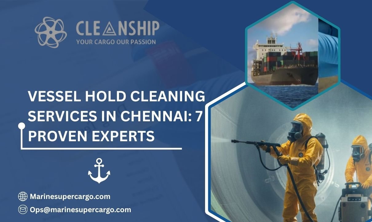 Vessel hold cleaning services in Chennai Port for safe cargo operations