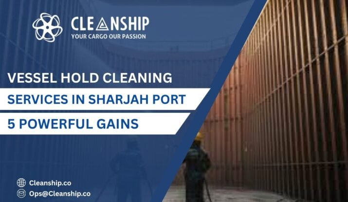 Vessel hold cleaning services in Sharjah Port for safe cargo operations